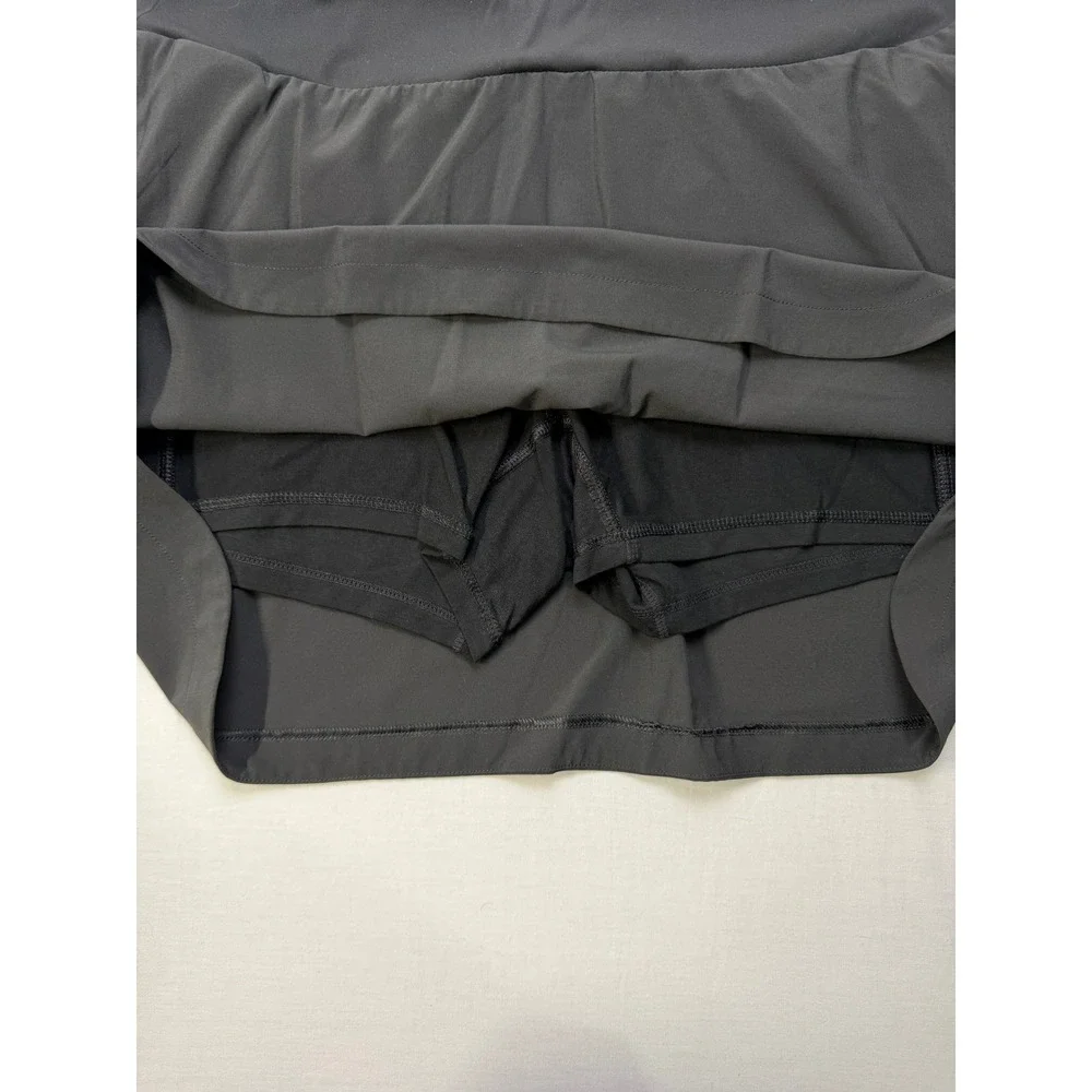 Free Fly Breeze Active Skort Women XL Black Long Athletic Golf‎ Tennis 7625